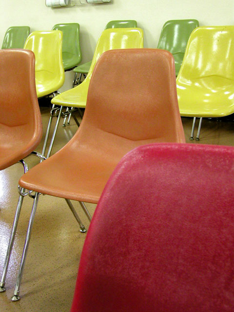 Solid-pop chairs (Next: Happy birthday, Monica)