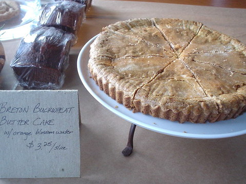 breton buckwheat butter cake