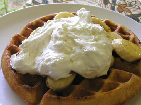 banana waffle