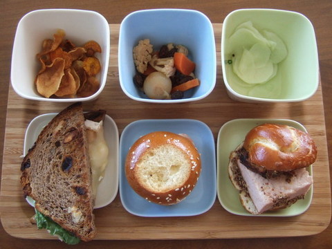 mini sandwich sampler