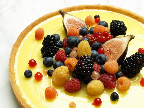 fruit tart entremets