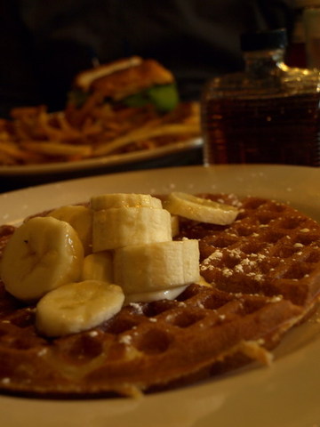 banana waffle