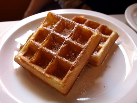 classic malted belgian waffle