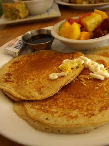 lemon ricotta pancakes